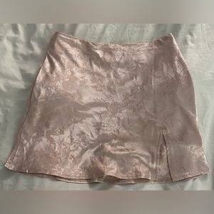 Cutest silk mini skirt